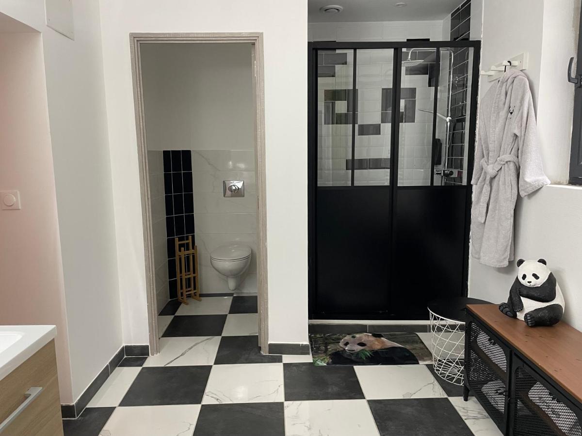 Reve De Panda Avec Sauna Et Jacuzzi Privatif Abrest Екстериор снимка